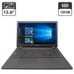 Ноутбук Acer Aspire ES1-531 / 15.6" (1366x768) TN / Intel Celeron N3050 (2 ядра по 1.6 - 2.16 GHz) / 8 GB DDR3 / 120 GB SSD / Intel HD Graphics / WebCam