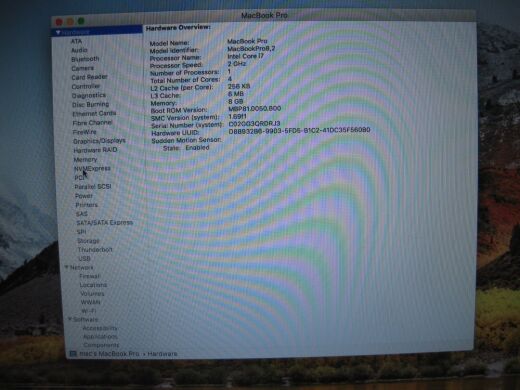 Ноутбук Apple MacBook Pro A1286 / 15.4" (1440x900) TN / Intel Core i7-2635QM (4 (8) ядра по 2.0 - 2.9 GHz) / 8 GB DDR3 / 256 GB SSD / AMD Radeon HD 6490M, 256 MB GDDR5, 64-bit / WebCam