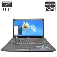 Ноутбук Asus X52N / 15.6" (1366x768) TN / AMD Phenom ll N830 (2 ядра по 2.1 GHz) / 6 GB DDR3 / 320 GB HDD / AMD Radeon HD 4200 Graphics / WebCam / DVD-ROM / АКБ не держит