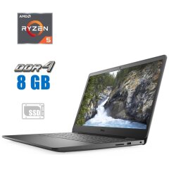Ноутбук Dell Inspiron 3505 / 15.6" (1920x1080) TN / AMD Ryzen 5 3500U (4 (8) ядра по 2.1 - 3.7 GHz) / 8 GB DDR4 / 256 GB SSD / AMD Radeon Vega 8 Graphics / WebCam 