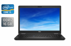 Ноутбук Dell Latitude 5580 / 15.6" (1920x1080) IPS / Intel Core i5-7300U (2 (4) ядра по 2.6 - 3.5 GHz) / 16 GB DDR4 / 480 GB SSD / Intel HD Graphics 620 / WebCam / Windows 10