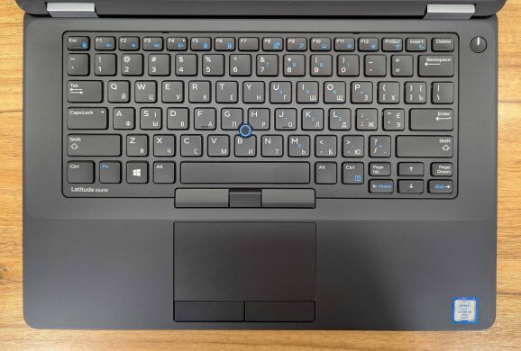Ноутбук Dell Latitude E5470 / 14" (1366x768) TN / Intel Core i5-6300U (2 (4) ядра по 2.4 - 3.0 GHz) / 8 GB DDR4 / 256 GB SSD / Intel HD Graphics 520 / HDMI / WebCam / Windows 10