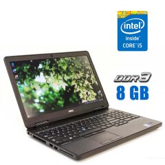 Ноутбук Dell Latitude E5540 / 15.6" (1366x768) TN / Intel Core i5-4200U (2 (4) ядра по 1.6 - 2.6 GHz) / 8 GB DDR3 / 240 GB SSD / nVidia GeForce GT 720M, 2 GB DDR3, 64-bit / WebCam 