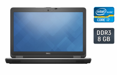 Ноутбук Dell Latitude E6540 / 15.6" (1920x1080) IPS / Intel Core i7-4800MQ (4 (8) ядра по 2.7 - 3.7 GHz) / 8 GB DDR3 / 240 GB SSD / Intel HD Graphics 4600 / WebCam / TouchID / Windows 10