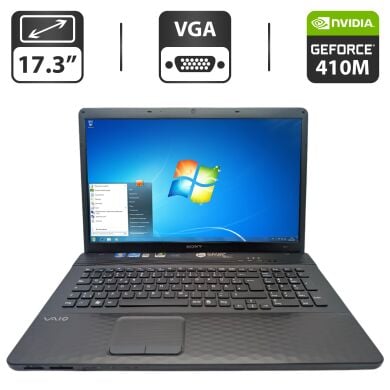 Ноутбук Sony VPCEJ / 17.3" (1600x900) TN / Intel Core i3-2350M (2 (4) ядра по 2.3 GHz) / 6 GB DDR3 / 640 GB HDD / nVidia GeForce 410M, 1 GB GDDR3, 64-bit / WebCam / DVD-ROM