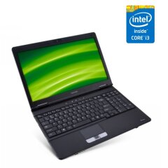 Ноутбук Toshiba A11-S3512 / 15.6" (1366x768) TN / Intel Core i3-370M (2 (4) ядра по 2.4 GHz) / 4 GB DDR3 / 320 GB HDD / Intel HD Graphics / WebCam / Без АКБ