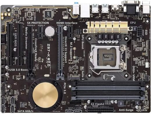 Новая материнская плата Asus Z97-K R2.0 OEM / Socket Intel LGA1150 / M.2