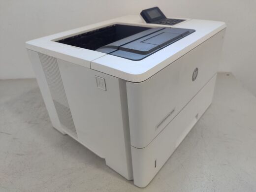 Принтер HP LaserJet Enterprise M506 / Лазерная монохромная печать / 1200x1200 dpi / A4 / 43 стр/мин / USB 2.0, Ethernet / Дуплекс / Кабели подключения