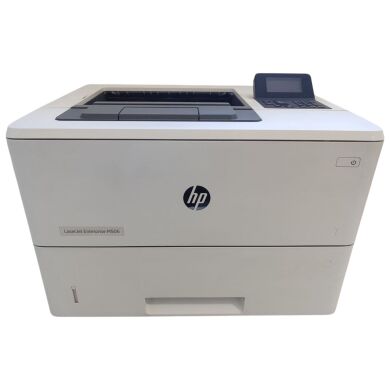 Принтер HP LaserJet Enterprise M506 / Лазерная монохромная печать / 1200x1200 dpi / A4 / 43 стр/мин / USB 2.0, Ethernet / Дуплекс / Кабели подключения