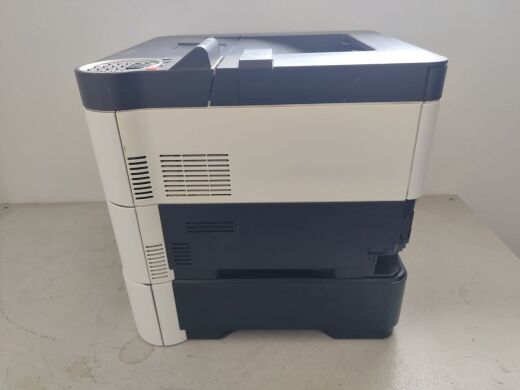 Принтер Kyocera Ecosys P3045DN / Лазерная монохромная печать / 1200x1200 dpi / A4 / 45 стр/мин / USB, Ethernet / Дуплекс / Дополнительный лоток / Кабели в комплекте