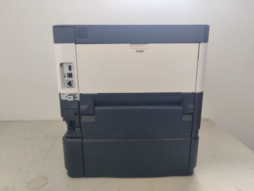 Принтер Kyocera Ecosys P3045DN / Лазерная монохромная печать / 1200x1200 dpi / A4 / 45 стр/мин / USB, Ethernet / Дуплекс / Дополнительный лоток / Кабели в комплекте