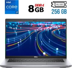 Ультрабук Dell Latitude 5420 / 14" (1920x1080) IPS / Intel Core i7-1185G7 (4 (8) ядра по 3.0 - 4.8 GHz) / 8 GB DDR4 / 256 GB SSD M.2 / Intel Iris Xe Graphics / WebCam / HDMI / Windows 10 лицензия