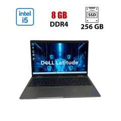 Ультрабук Dell Latitude 5520 / 15.6" (1920x1080) IPS / Intel Core i5-1145G7 (4 (8) ядра по 4.4 GHz) / 8 GB DDR4 / 256 GB SSD / Intel Iris Xe Graphics / WebCam