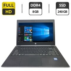 Ультрабук HP ProBook 430 G5 / 13.3" (1920x1080) TN / Intel Core i5-8250U (4 (8) ядра по 1.6 - 3.6 GHz)/ 8 GB DDR4 / 240 GB SSD / Intel UHD Graphics 620 / WebCam
