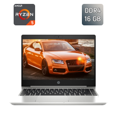 Ультрабук HP ProBook 445 G7 / 14" (1920x1080) IPS / AMD Ryzen 5 4500U (6 ядер по 2.3 - 4.0 GHz) / 16 GB DDR4 / 256 GB SSD / AMD Radeon RX Vega 6 / WebCam / TouchID